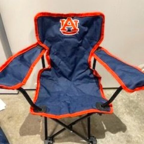 Pre-Owned Toddler-Size Auburn University Foldable Lawn Chairs - $15 Each - Picture 1 of 4